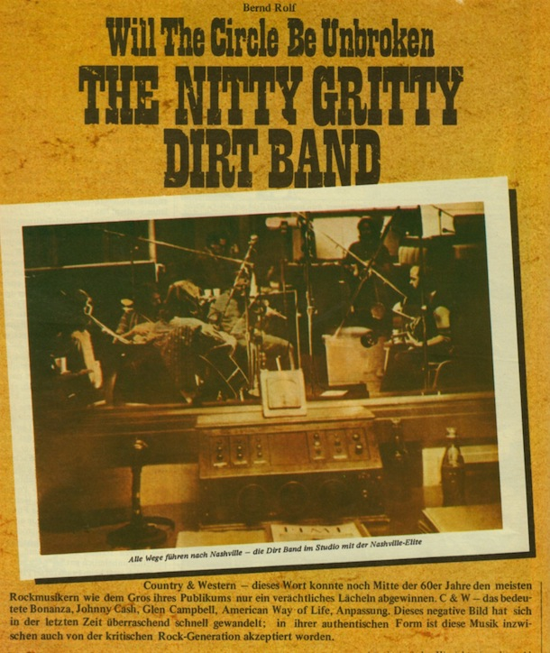 nitty gritty dirt band