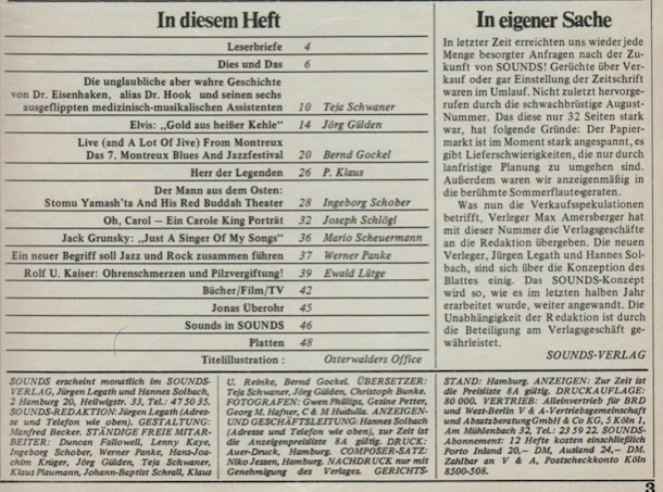 in diesem heft