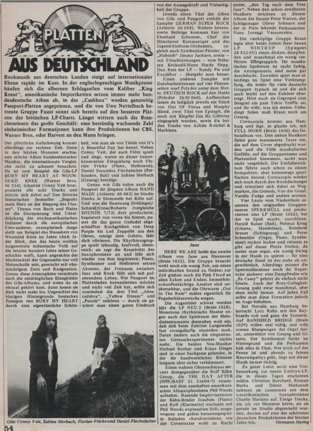 platten aus deutschland