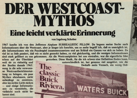 westcoast mythos