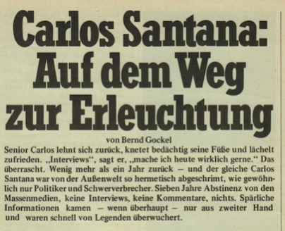 carlos santana