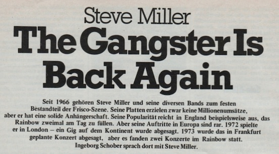 steve miller