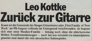 leo kottke
