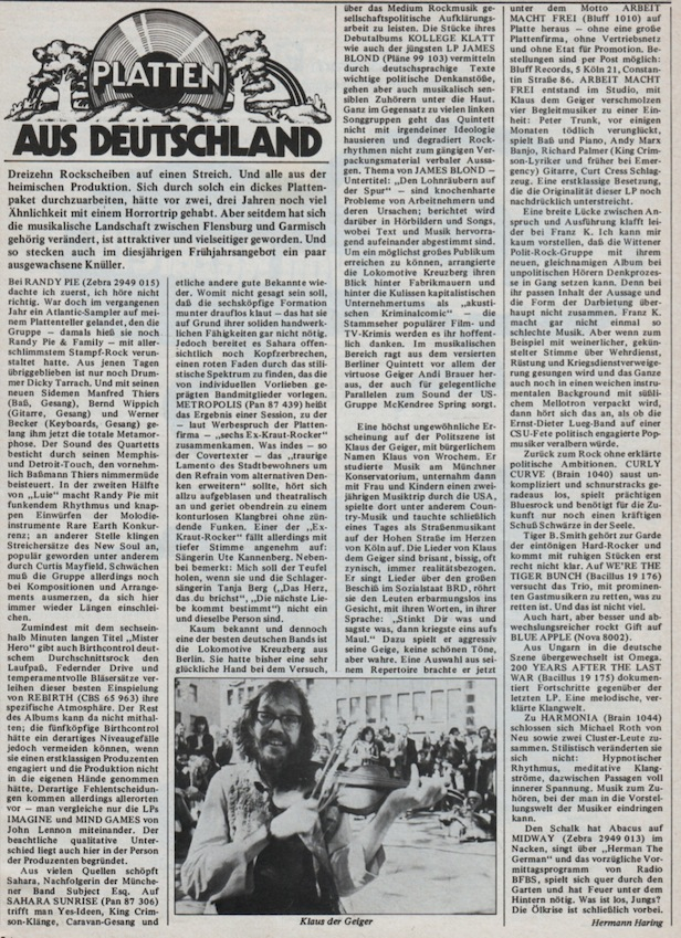 platten deutschland