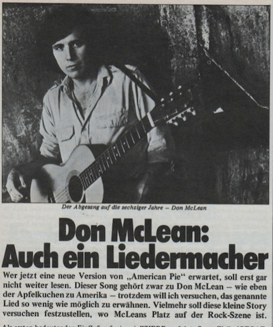 don mclean