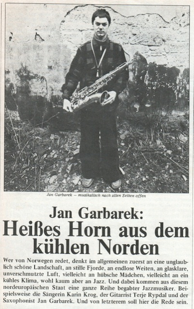 jan garbarek