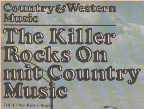 country and western