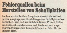 schallplatten