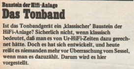 tonband