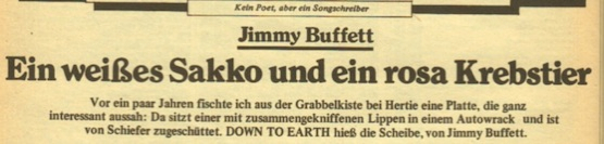 jimmy buffett