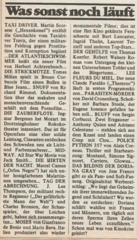 was sonst noch laeuft