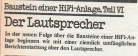lautsprecher