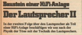 lautsprecher