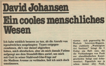 david johansev
