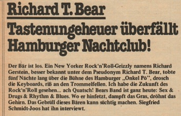 richard t bear