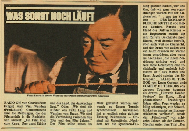 was sonst