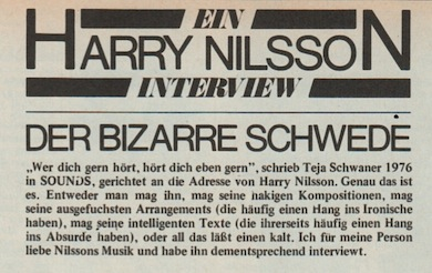 harry nilsson