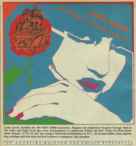 lydia lunch