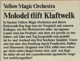 yellow magic orchestra