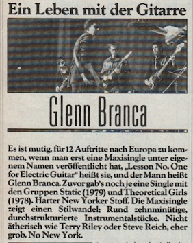 glen branca