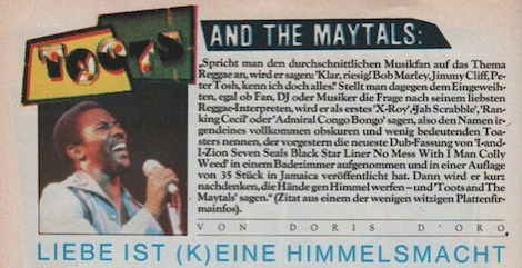 toots and the maytaals