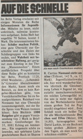 auf die schnelle