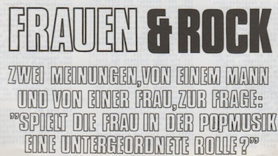 frauen rock
