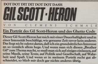 gill scottt heron