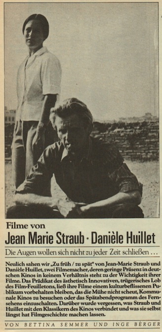 jean marie straub