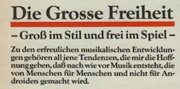 grosse freiheit