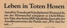 tote hosen
