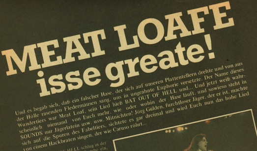 meat loaf